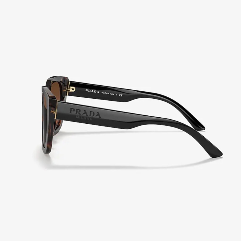Prada Sunglasses SPR 24X Butterfly Shape with Frame Colour Havana - Picture 3 of 5